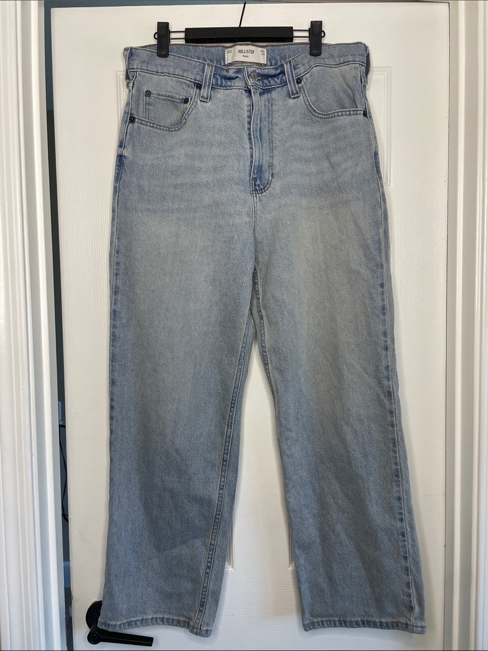 Hollister Light Blue Baggy Jeans